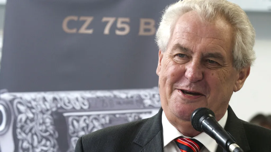 Prezident Miloš Zeman
