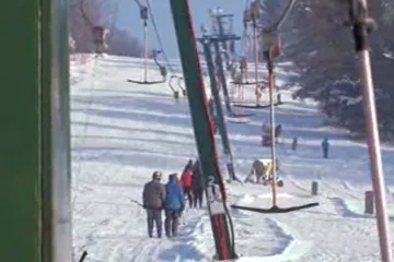 Skiareál na Horňácku