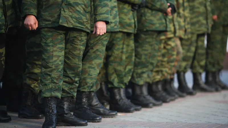 Příslušníci krymské domobrany