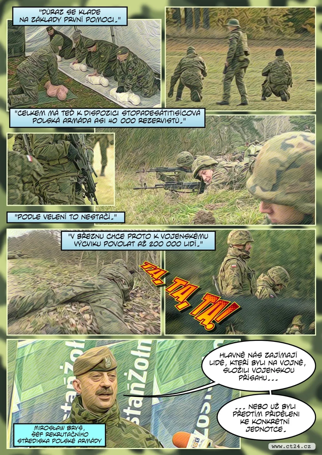 Polsko chystá masivní vojenské cvičení