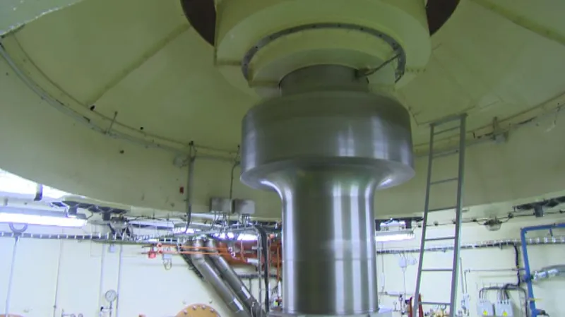 Nová turbína lipenské elektrárny