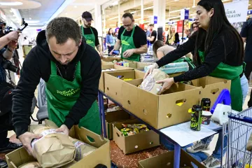 Sbírka potravin vynesla 624 tun zboží pro potřebné. Je to dosud nejvíc