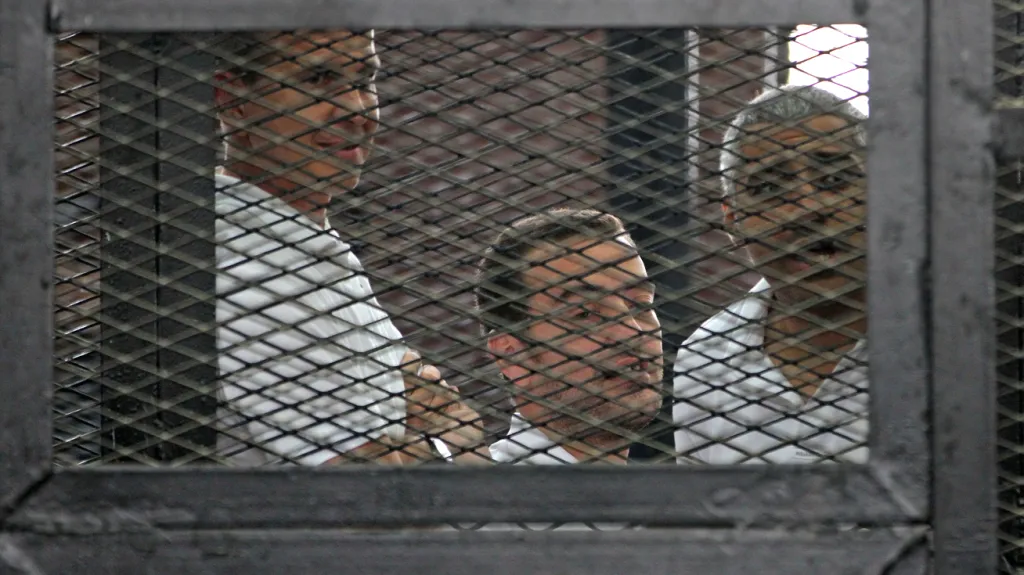 Novináři Al-Džazíry před egyptským soudem