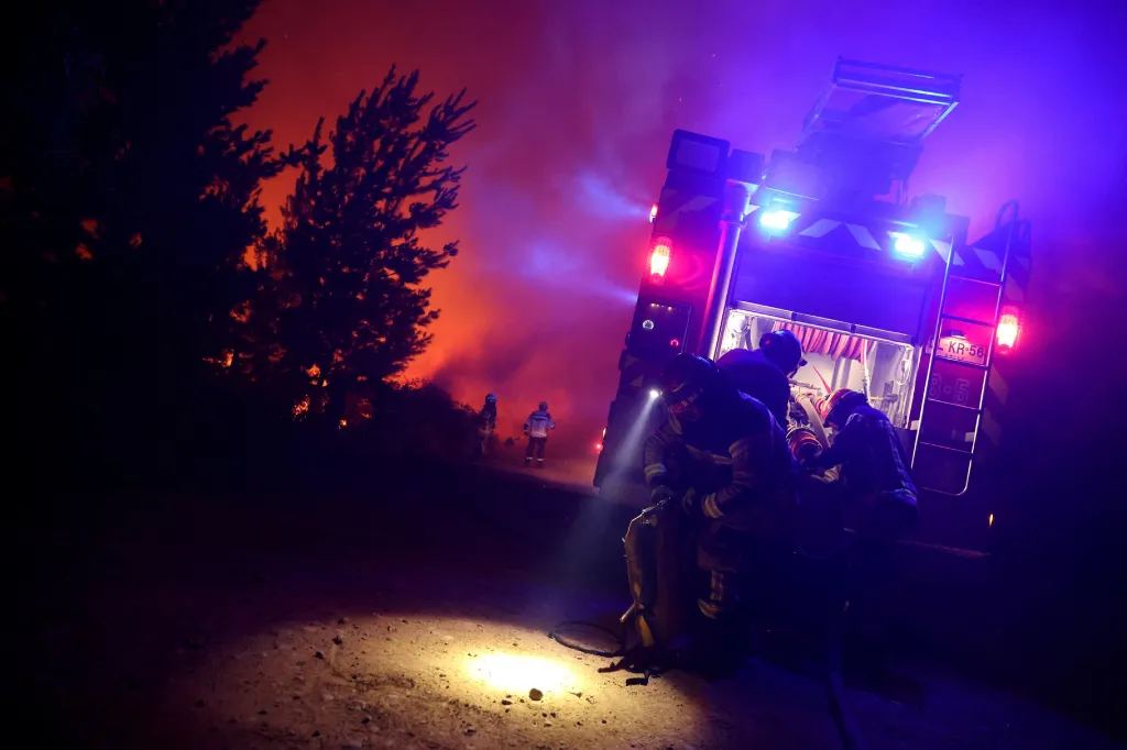 Lesní požáry zasáhly střední i jižní část Chile