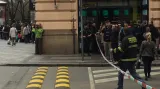 Policie uzavřela okolí Václavského náměstí