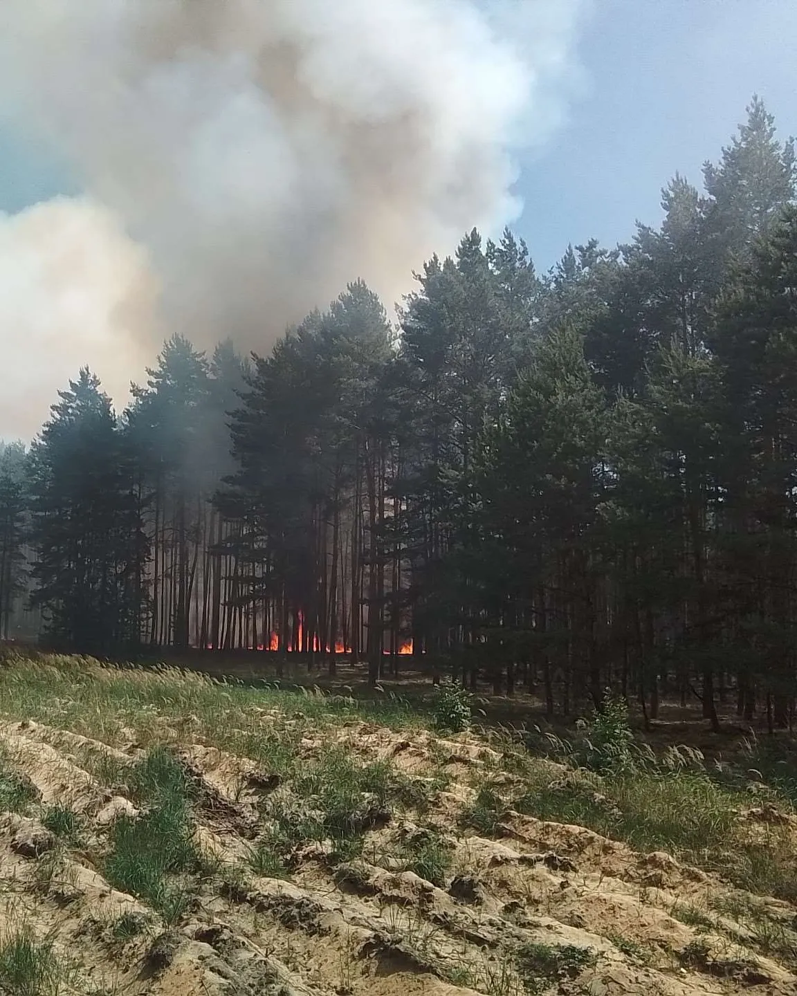 Hasiči lokalizovali požár u muničního skladu na Litoměřicku