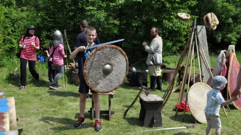 Ze skanzenu v Březně u Loun