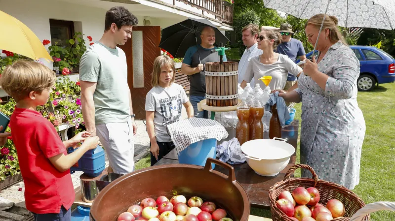 Natáčení druhé řady seriálu Kukačky