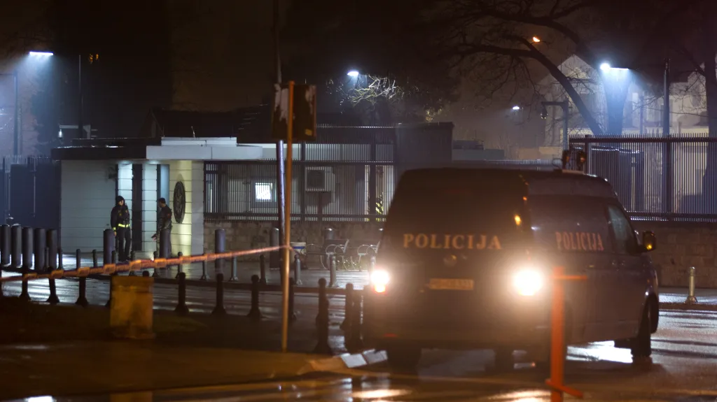 Útok na americké velvyslanectví v Podgorici