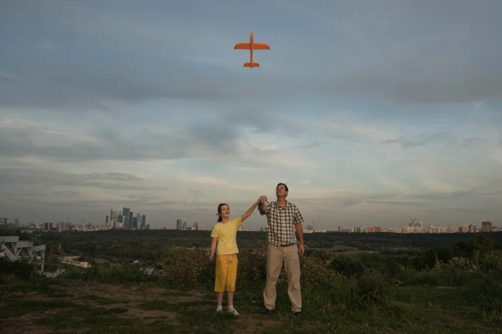 Třetí místo v sekci v Portrét: Tatiana Nikitina se snímkem In Flight (V letu)