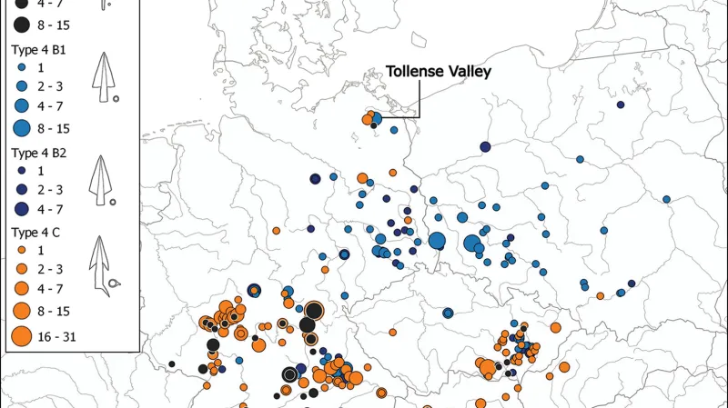 Šípy typu 4 se využívaly masivně na Jižní Moravě