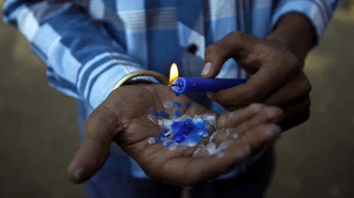 Svíčka pro znásilněnou Indku