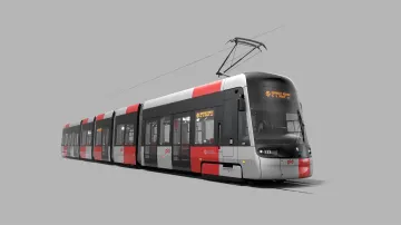 Pražská integrovaná doprava představila novou tramvaj