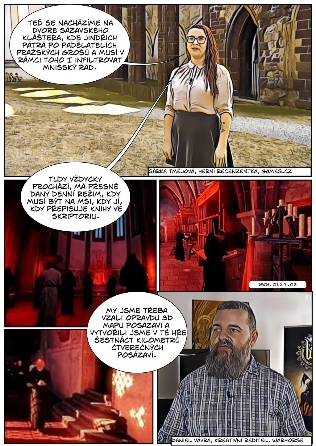 Komiks: Turistický průvodce podle Kingdom Come
