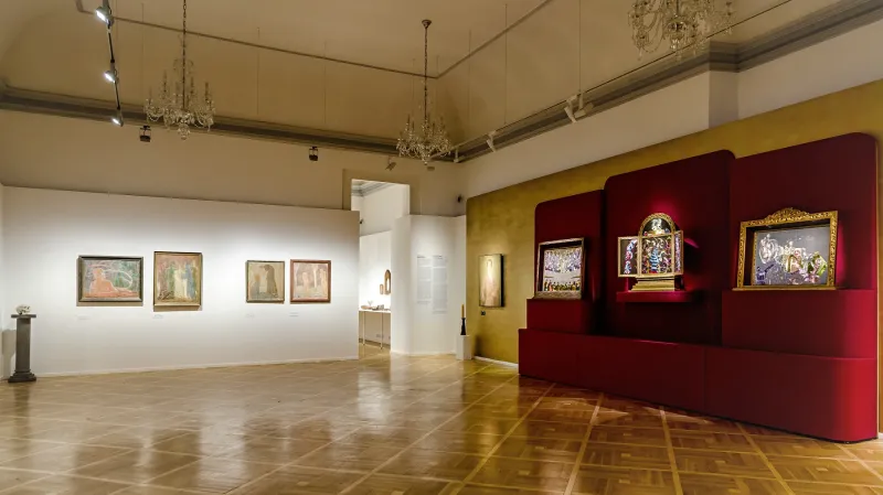 Z výstavy Pražská antroposofická moderna 1907–1953 v GAVU Cheb