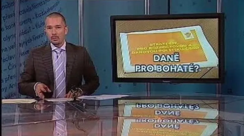 Události, komentáře o daňovém plánu ČSSD