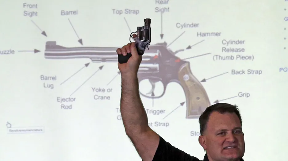 Střelecká instruktáž pro učitele v Utahu