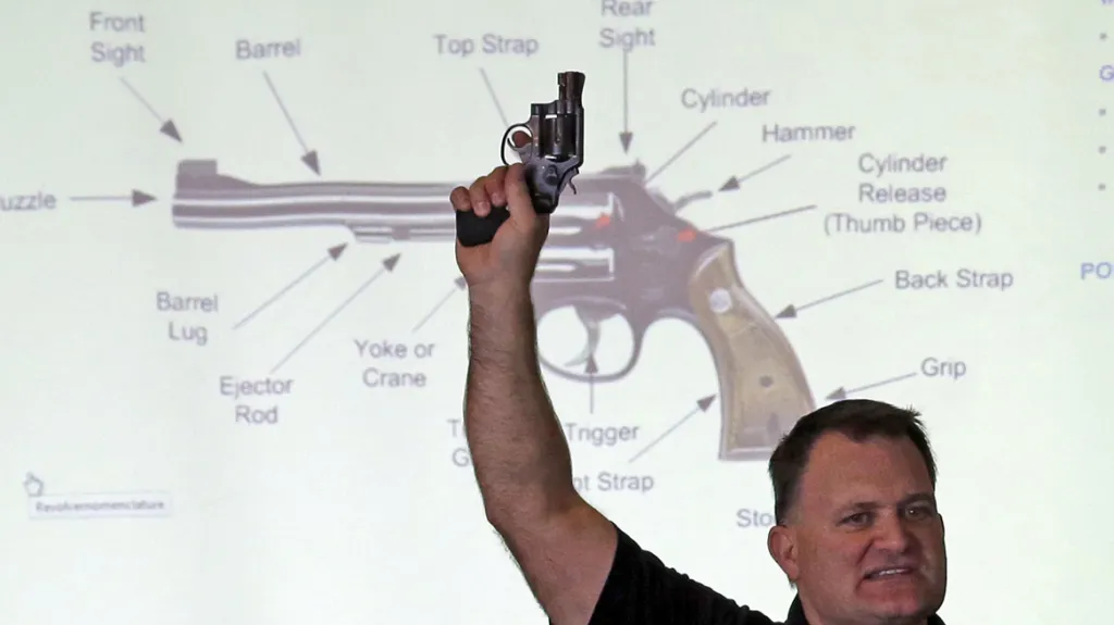 Střelecká instruktáž pro učitele v Utahu
