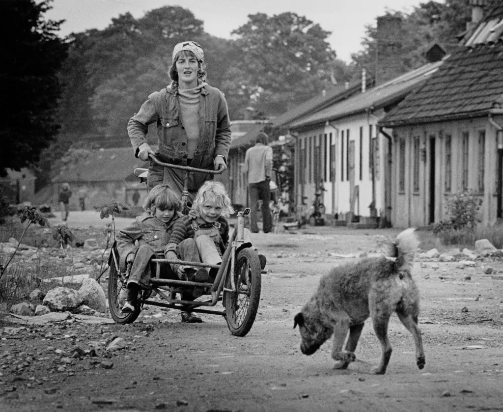 Historie obrazem: Svobodné město Christiania vzniklo před 50 lety v bývalých kasárnách hlavního města Kodaň v Dánsku