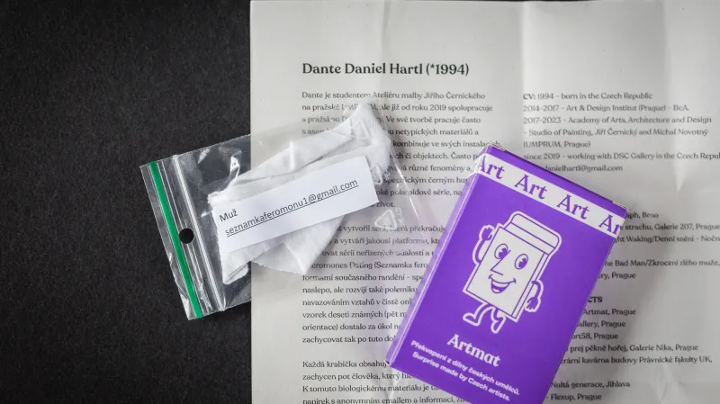 Seznamka Danteho Daniela Hartla pro Artmat