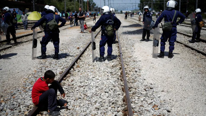 Bezpečnostní opatření na řecko-makedonské hranici