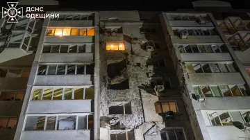 Následky ruského útoku na Oděsu (28. března 2026)