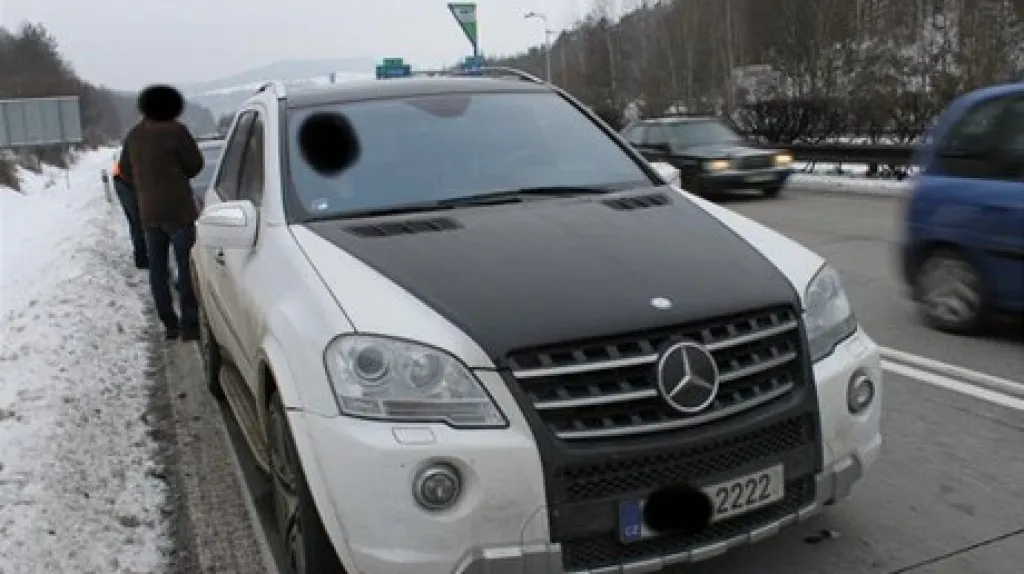 Agresivní řidič na D1