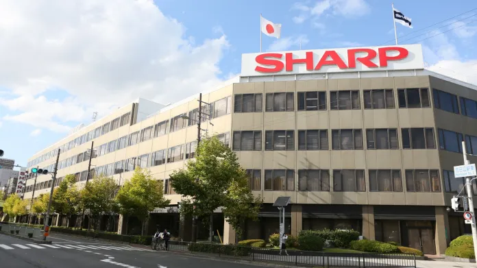 Centrála japonské firmy Sharp v japonské Osace