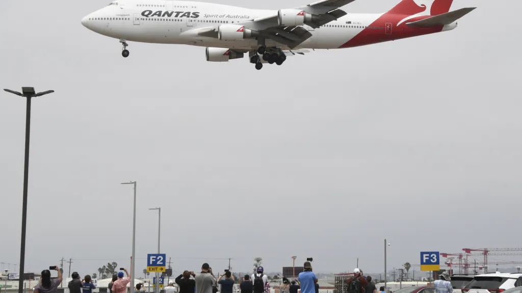 Společnost Quantas poslala v červenci Boeing 747 na poslední let