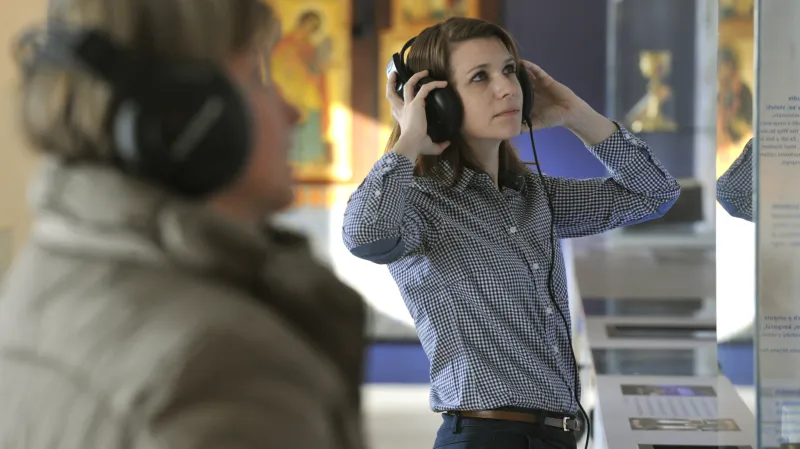 Multimediální expozice o velehradském areálu