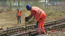 Oprava dvaceti kilometrů železniční tratě na Žďársku na Vysočině