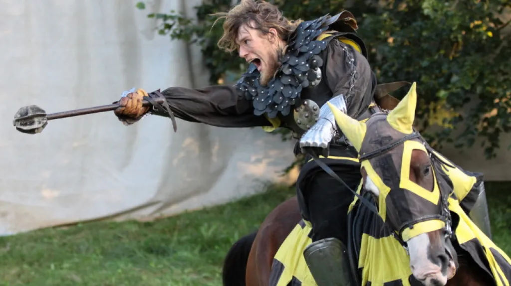 Z rytířského turnaje ve Vimperku