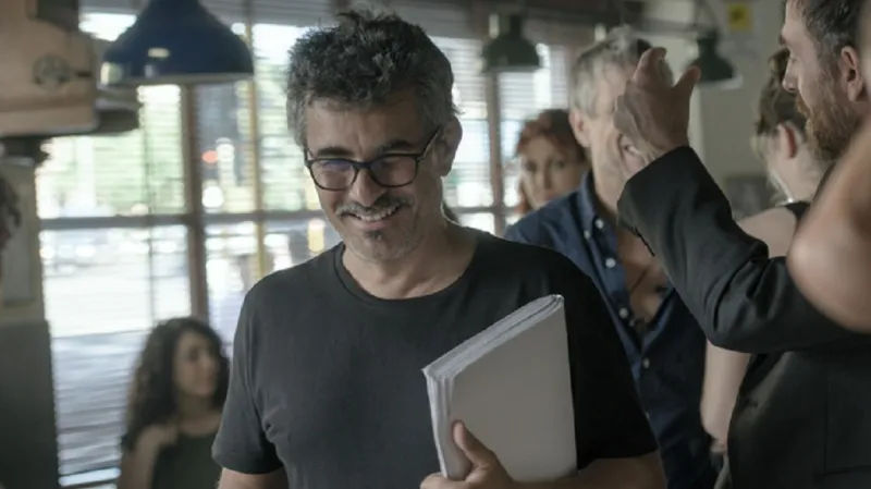 Režisér Paolo Genovese při natáčení Místa splněných přání