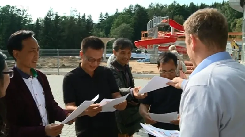 Reportáž: Čínská delegace v Olomouci