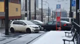 Nejnovější pražskou tramvajovou trať zatím využívají jen auta k parkování