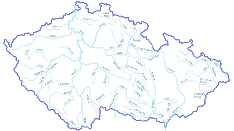 Průtoky v řekách se výrazně zvýšily