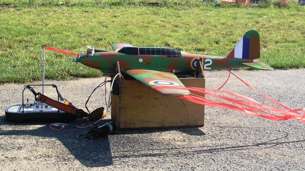 Archivní snímek z modelářského letiště