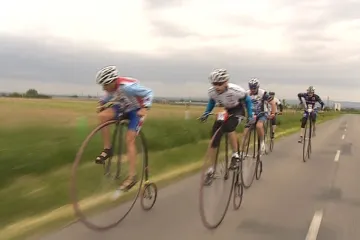 Veselí nad Moravou přivítalo mistrovství světa velocipedistů