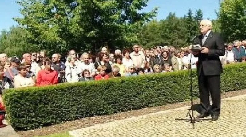 Projev Václava Klause k 67. výročí vypálení Lidic