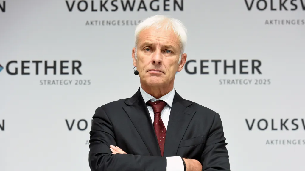 Generální ředitel Volkswagenu Matthias Müller