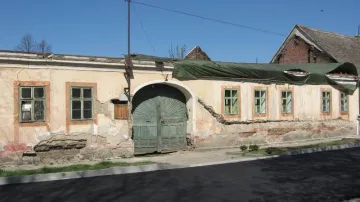 Památkově chráněný dům ve Slupi před několika lety