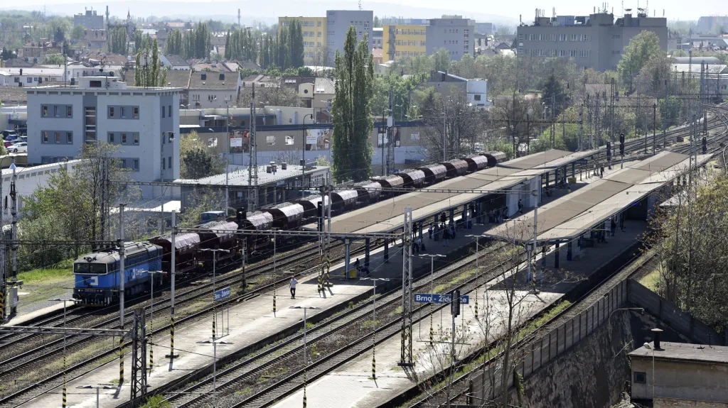 Nádraží Židenice v Brně