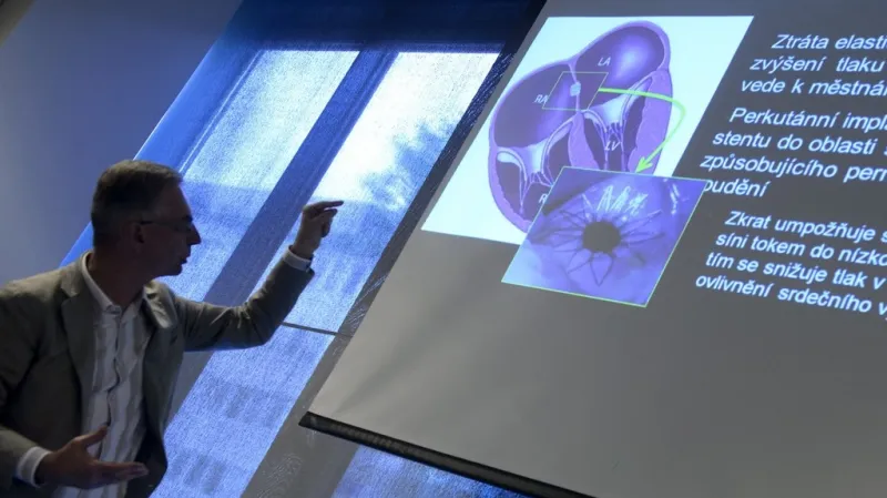 Primář Kardiologického oddělení Petr Neužil