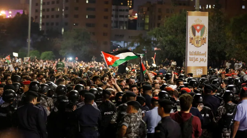 Protesty v Ammánu