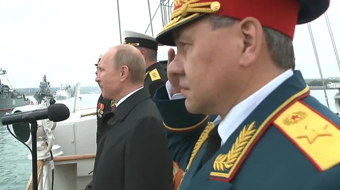 Vladimir Putin v Sevastopolu