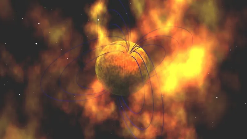 Vizualizace magnetaru