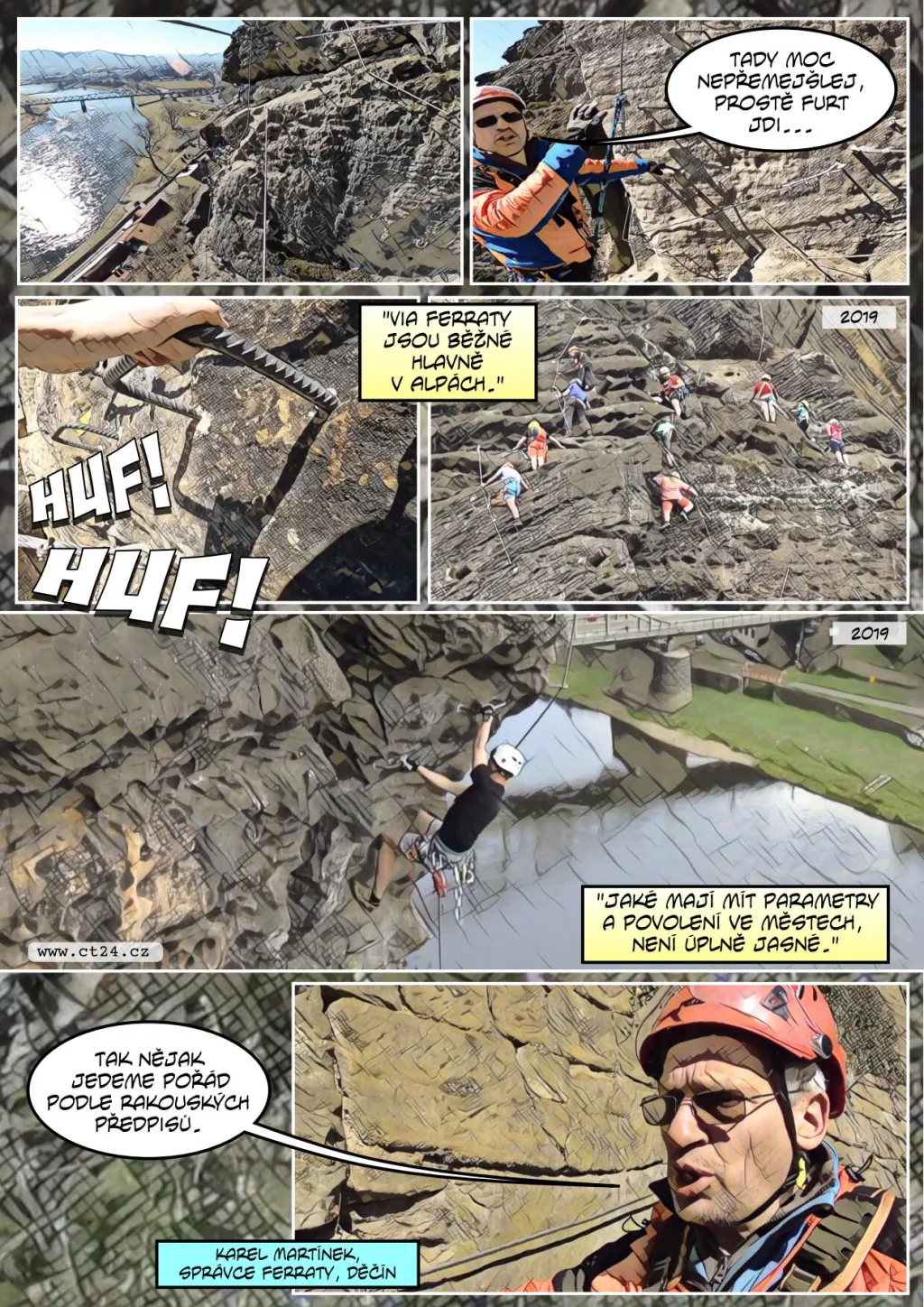 Rozmach skalních stezek