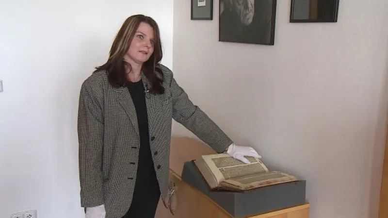 O Bibli kutnohorské hovoří Jitka Machová z MZK