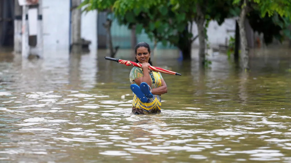 Povodně na Srí Lance