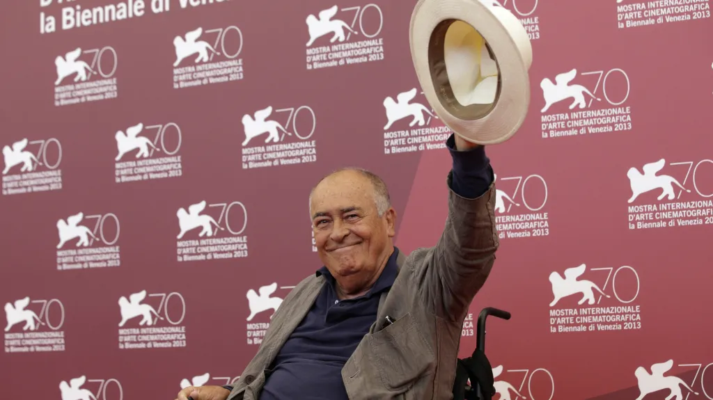 Bernardo Bertolucci na festivalu v Benátkách